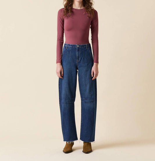 Le Jean - Darted Utility Barrel Pant