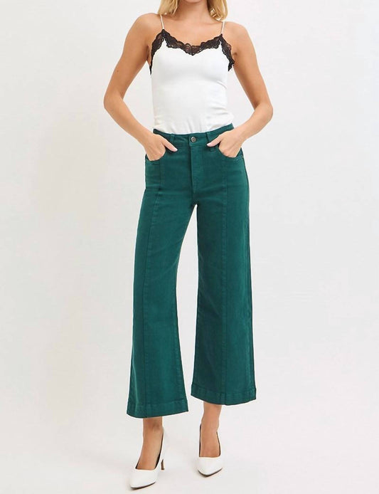 Risen - High Rise Crop Wide Leg Pants
