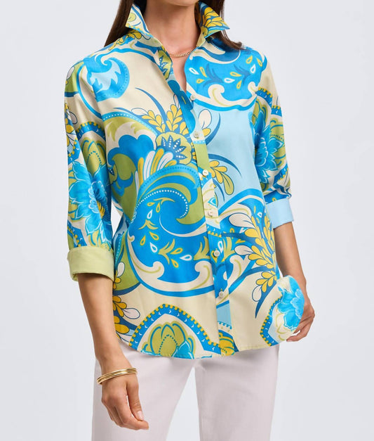 Foxcroft - Margie Three Quarter Sleeve Shirt