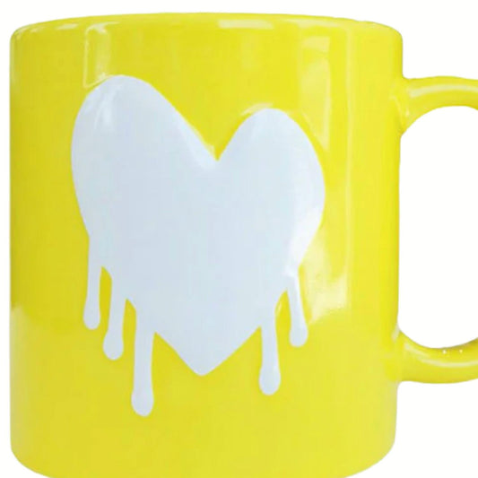 Kerri Rosenthal - Drippy Heart Mug
