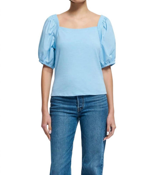 Nation Ltd - Maya puff sleeve top