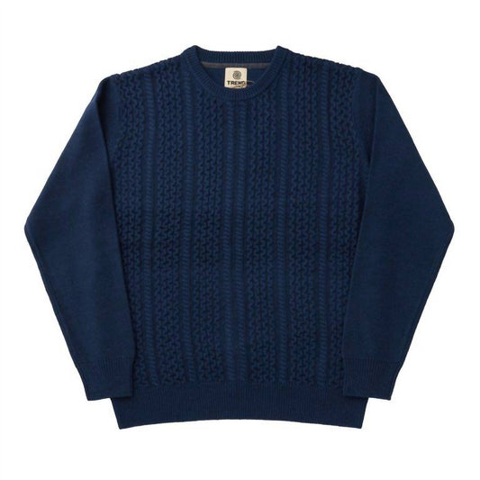 F/X Fusion - Men's Trend Novelty Cable Crew Sweater