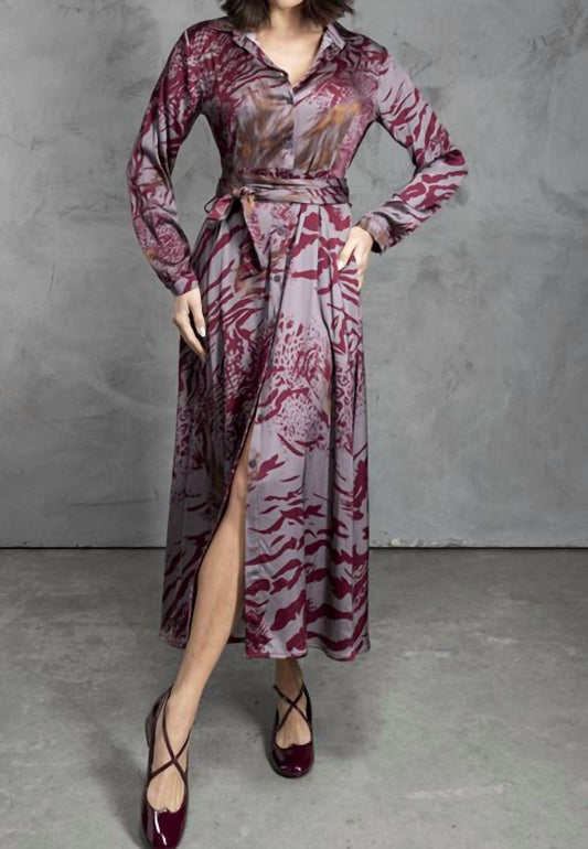 Anonyme - Mold G Long Shirt Midi Dress