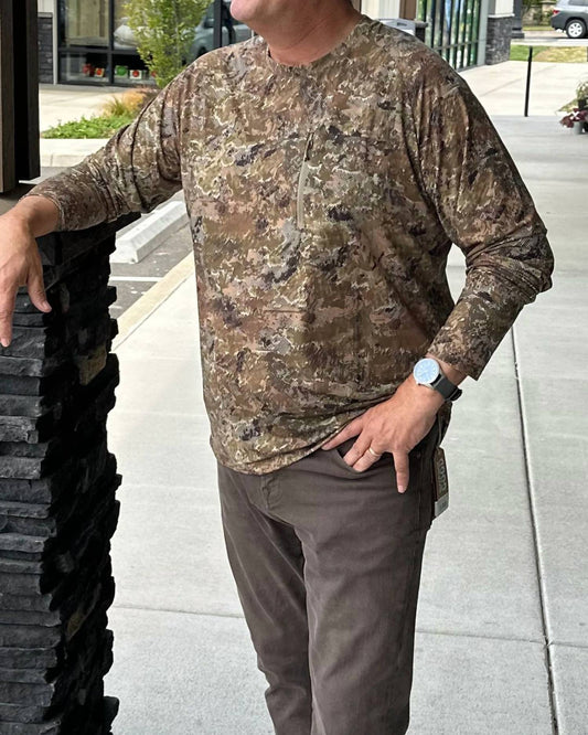 Duck Camp - Lightweight Performance Drirelease Crew Shirt