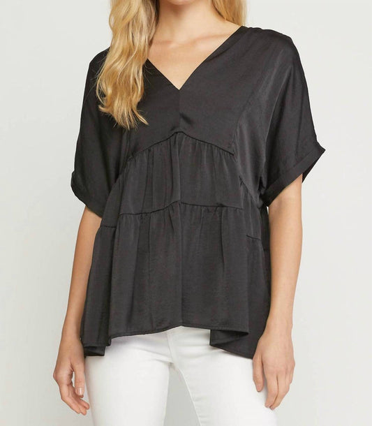 Entro - Double V Tiered Top