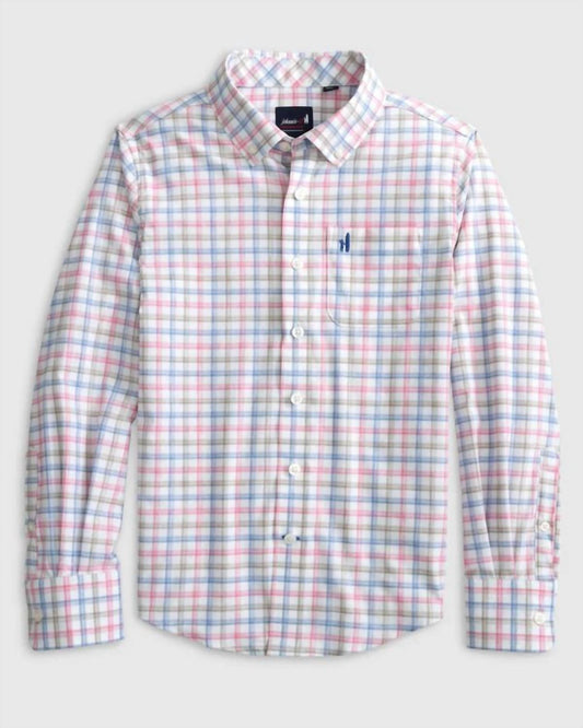 Johnnie-O - Boys Hauser Performance Button-up Shirt