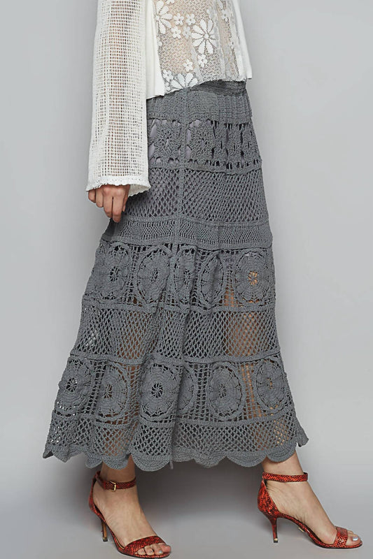Pol - Stitch Pattern Crochet Skirt