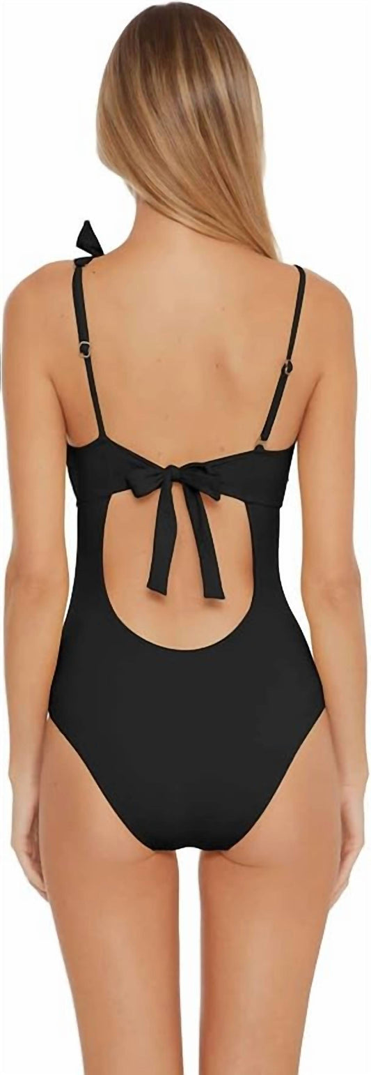 Becca - Sadie Asymmetric One Piece Swimsuit