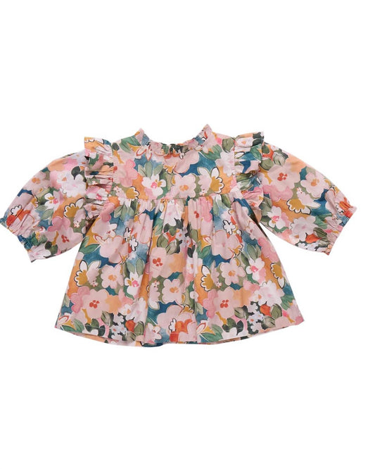 Pink Chicken - Girls' Kalani Button Up Top