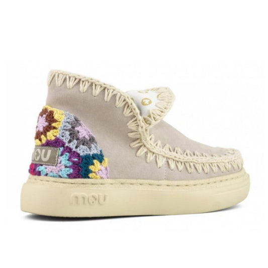 Mou - WOMEN'S BOLD ESKIMO SNEAKER WITH CROCHET HEEL