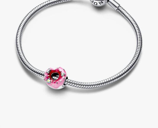 Pandora - Women's Sparkling Sprinkled Donut Charm