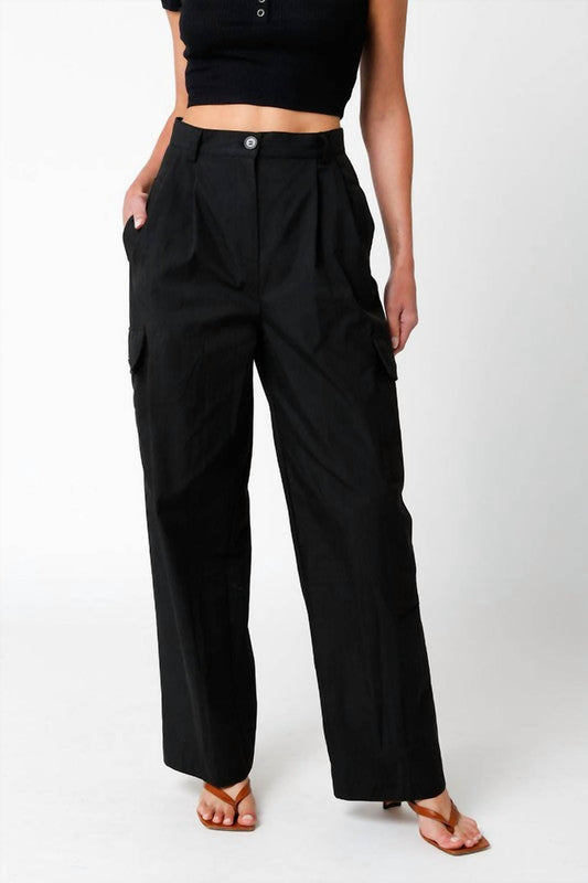 Olivaceous - Arwen Pleated Pants