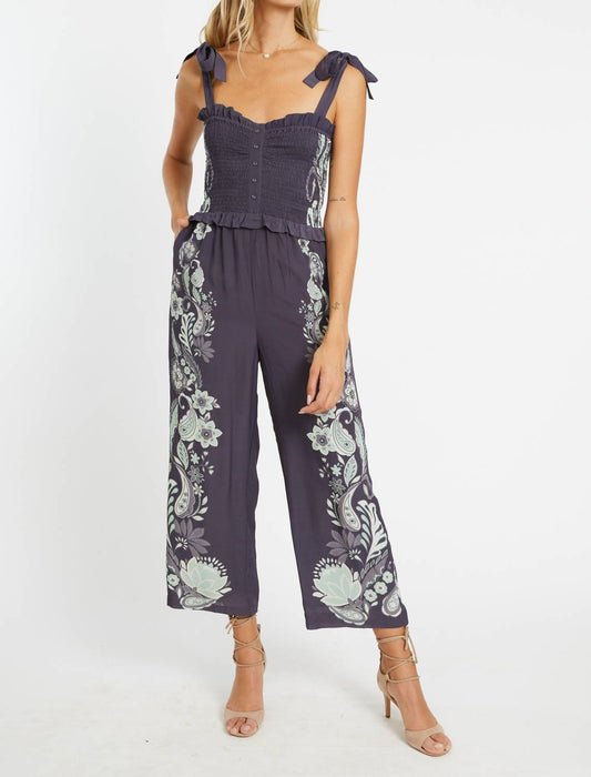 Caballero - Rose Paisley Jumpsuit