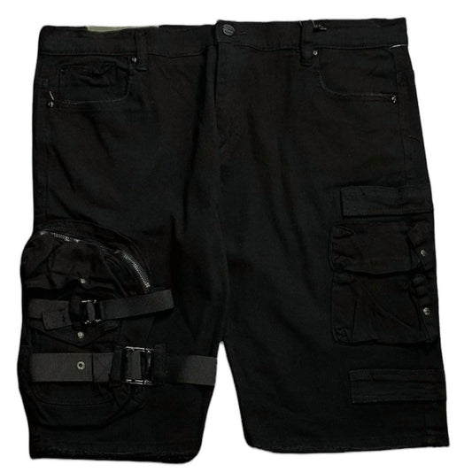 Industrial Indigo - Men's Cargo Denim Short