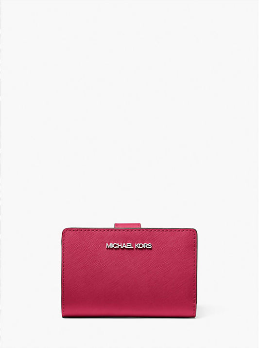 Michael Kors - Women's Jet Set Travel Bifold Zip Wallet