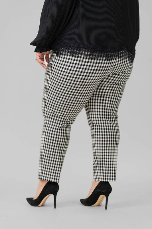 Karen Kane - Straight Leg Piper Pants - Plus