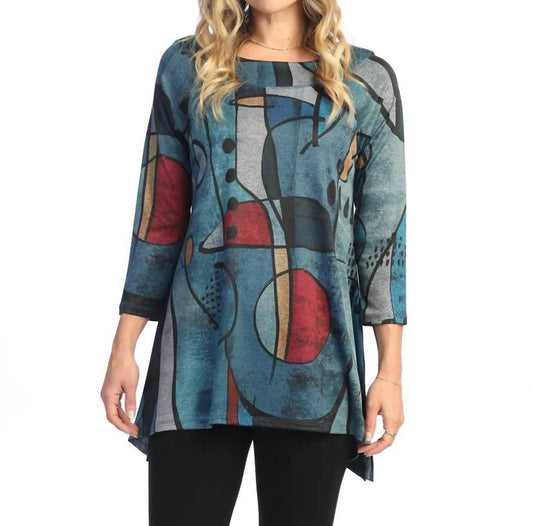 Jess & Jane - Granada Raglan Sleeve Slinky Top