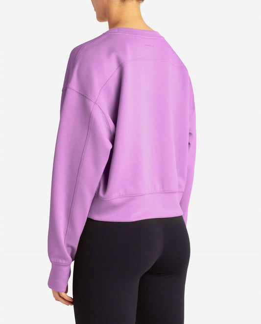 Danskin - Scuba Rib Luxury Sweatshirt