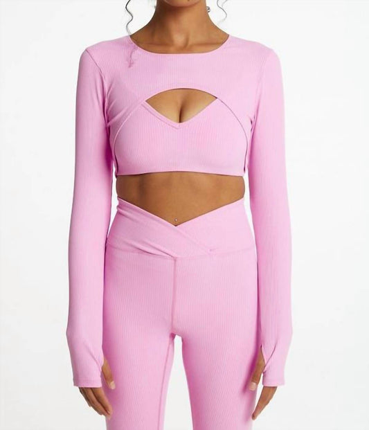 Year Of Ours - Ribbed Active Shrug Top