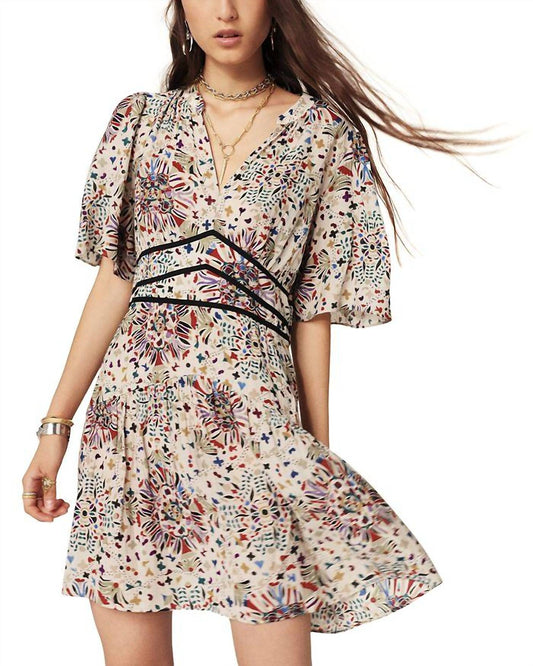 Ba&Sh - Fidji Flowy Floral Corset Dress