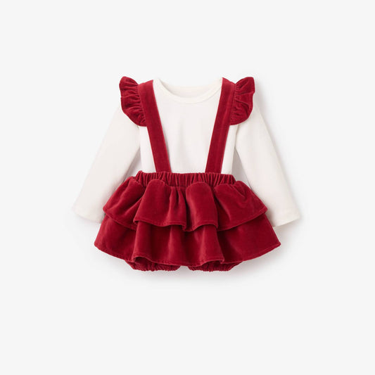 Elegant Baby - Girls' Holiday Jumper Skirt