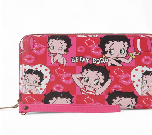 Betty Boop - Women's Pvc Wallet