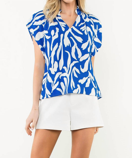 Thml - Rena Geo Print Top