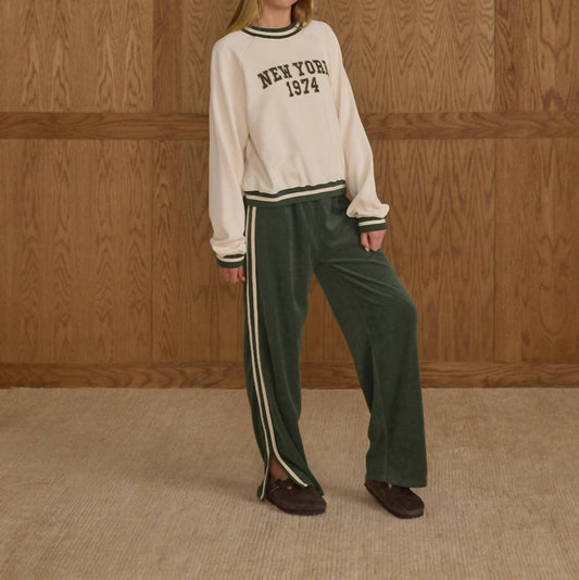 Rylee + Cru - Oversized Raglan New York Sweatshirt