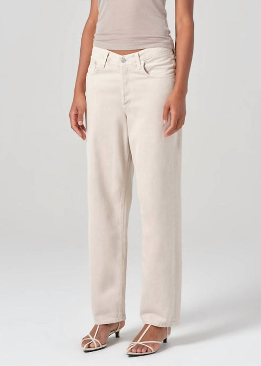Agolde - V-waist Baggy Straight Jeans