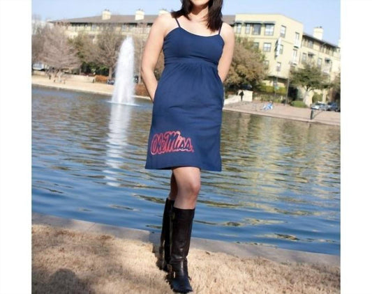 Glitter Gear - Ole Miss Logo Swarovski Crystal Dress