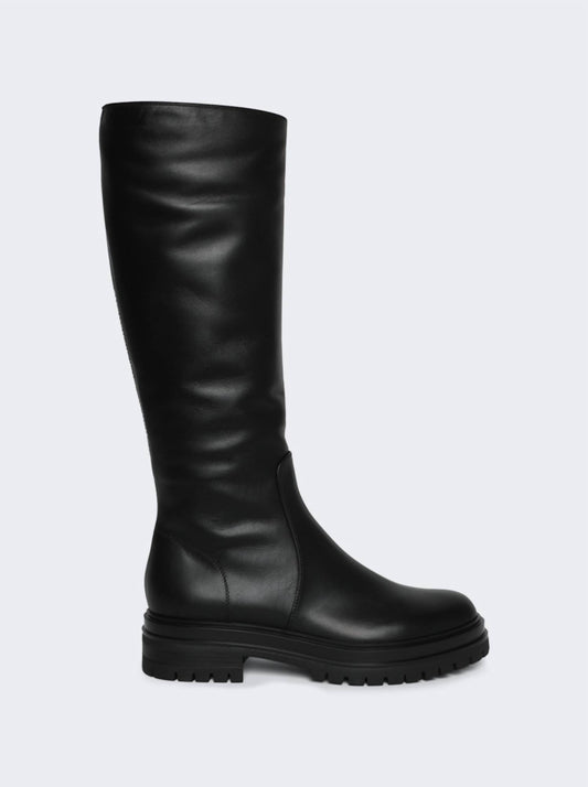 Gianvito Rossi - Women's Glove Leather Moto Boots