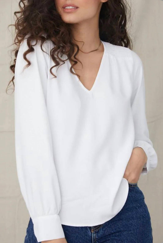 Bella Dahl - Long Sleeve V Neck Top