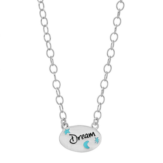 Jessica Elliot - Women's Enamel Oval Necklace - Dream