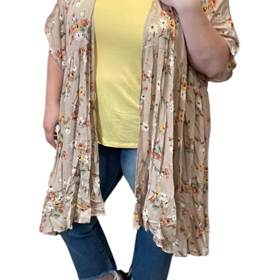 Honeyme - Floral Cardigan