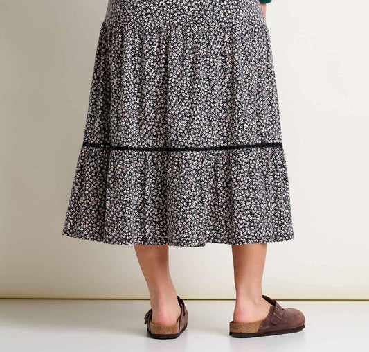 Toad&Co - Marigold Tiered Midi Skirt