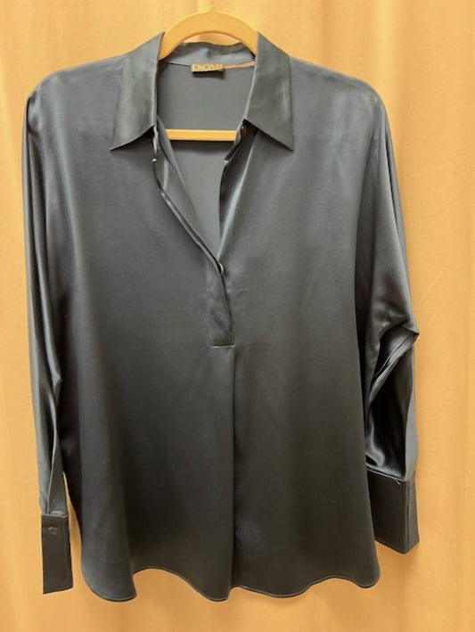 Diomi - Women's Long Sleeve Collared Blouse