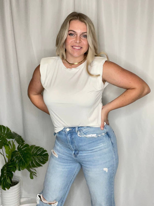 Lush - Level Up Shoulder Pad Tank