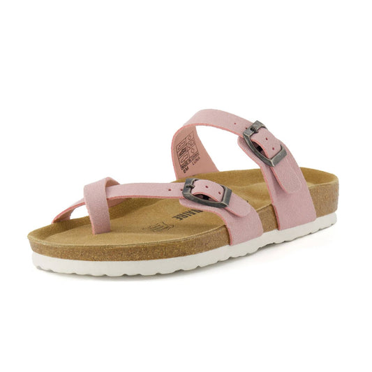 Cushionaire - Women's Luna Cork Footbed Sandals