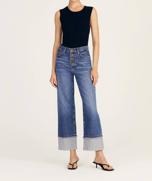 Derek Lam 10 Crosby - Women's Simona Cuffed Denim Pant