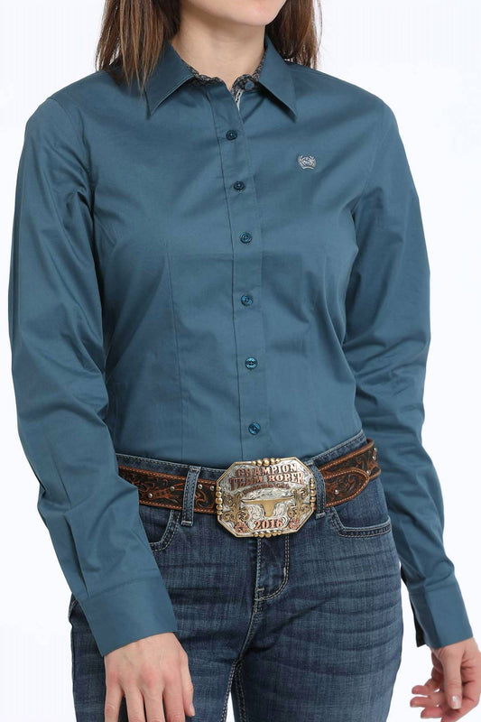 Cinch - Women's Long Sleeve Button Down Shirt