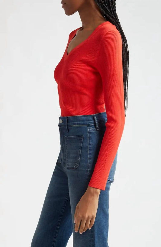 Veronica Beard - Callie V-neck Sweater