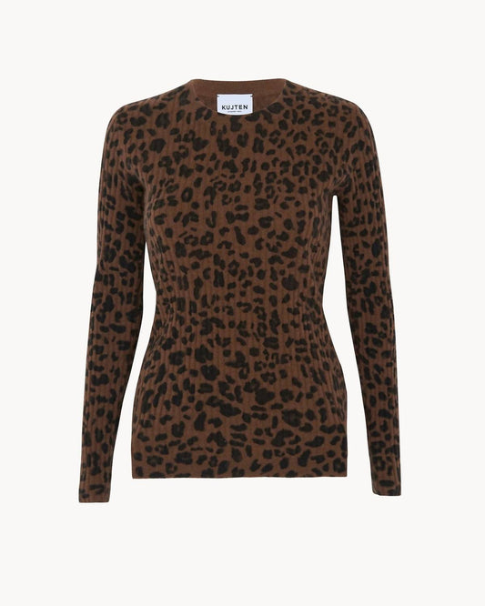 Kujten - Women Round Neck Cashmere Sweater