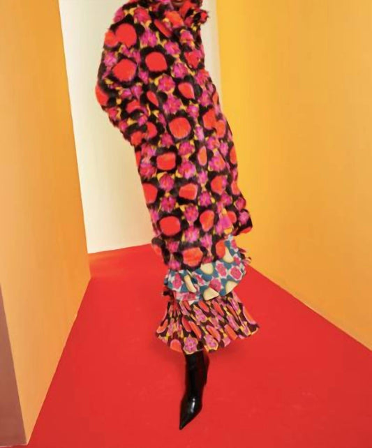 Celia B - Vermel Trench Coat