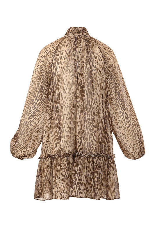 Beulahstyle - Women's Sheer Mini Dress