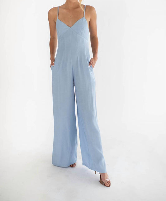 Falcon Park - Miya V-neck Jumpsuit