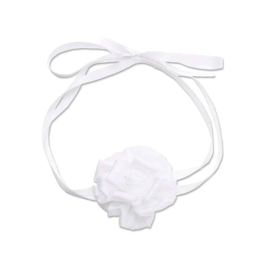 Lele Sadoughi - Women's Silk Gardenia Ribbon Choker