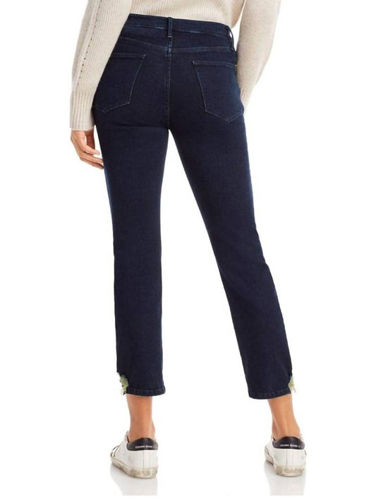 Frame - Le High High Rise Straight Leg Jeans
