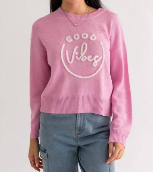Le Lis - Good Vibes Pullover Sweater