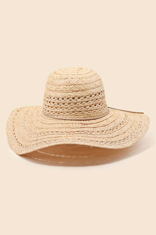 Anarchy Street - Straw Braided Sun Hat