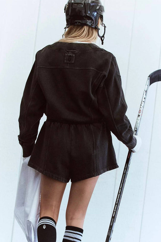 Free People - Intercept V-neck Romper